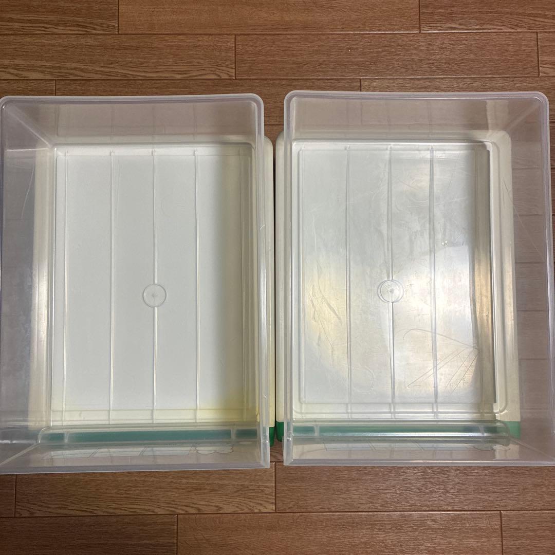 けろけろけろっぴ　収納ケース2個 1991年製　平成レトロ