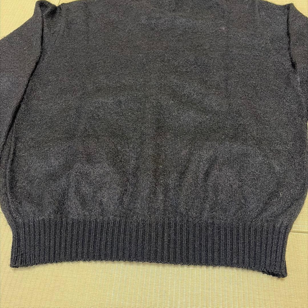 【新品】 WACKO MARIAブラック モヘアカーディガン　Mサイズ　25SS