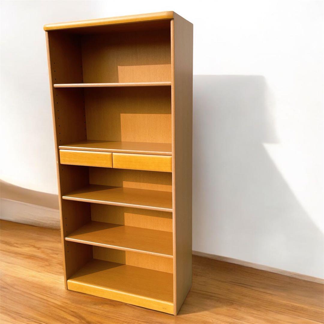 【送料込】浜本工芸 HAMAMOTO 5段本棚 ブックシェルフ 360書棚A