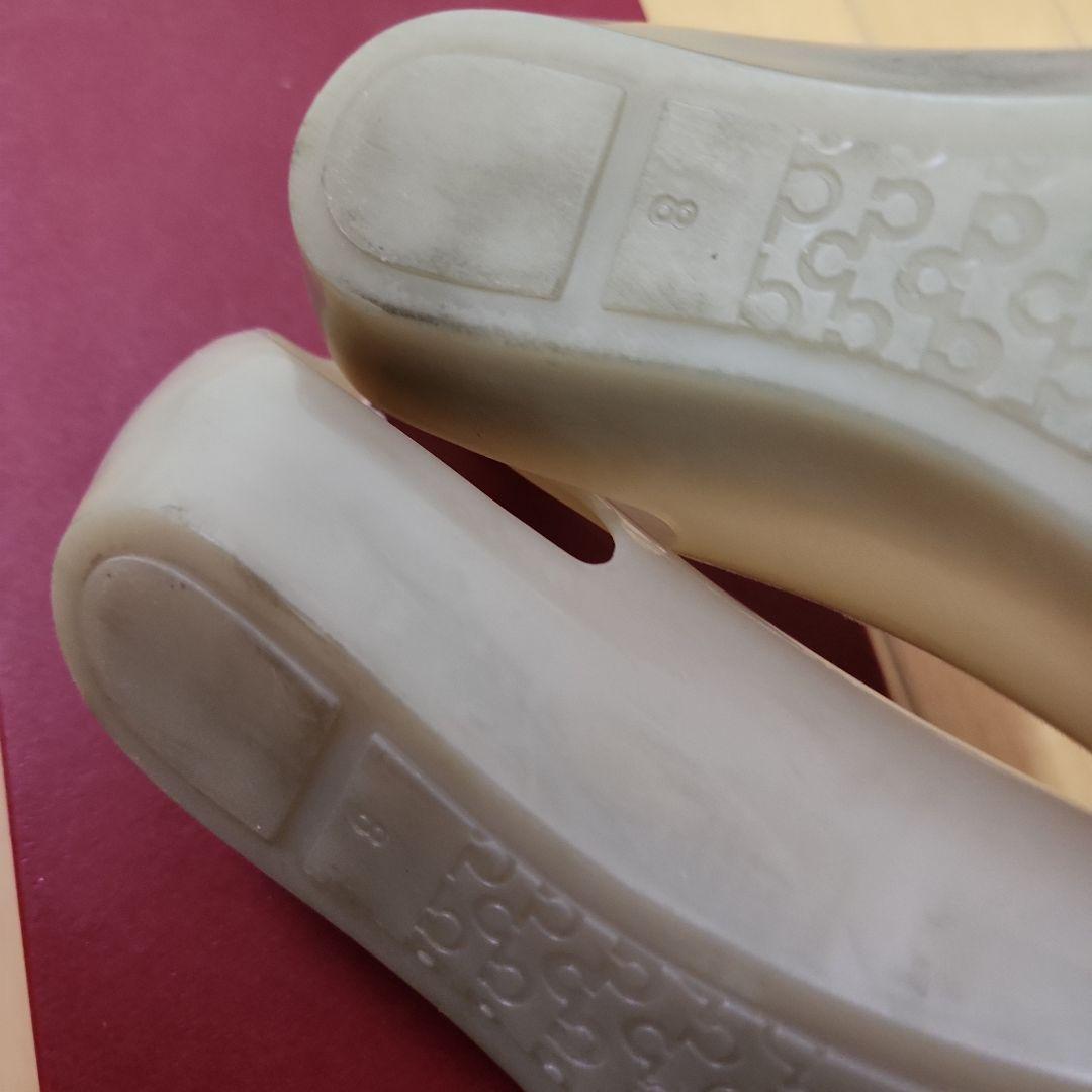 Salvatore Ferragamo⭐バミューダ8サイズラバーシューズ24.5
