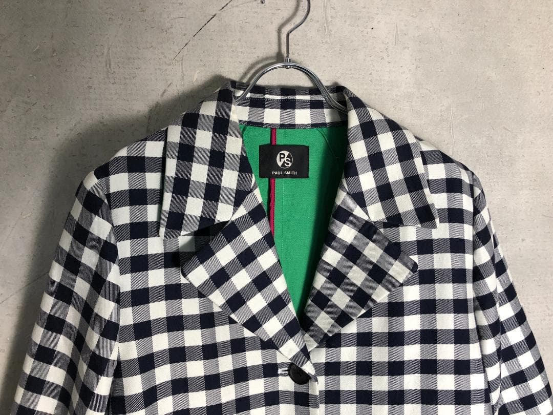 PS Paul Smith 17ss ギンガムチェック コート PS-1-6