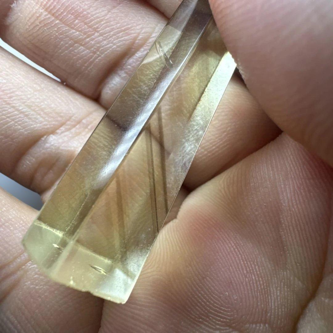 【高品質】スモーキーゼウスシトリン ファントム入り ポイント原石セット