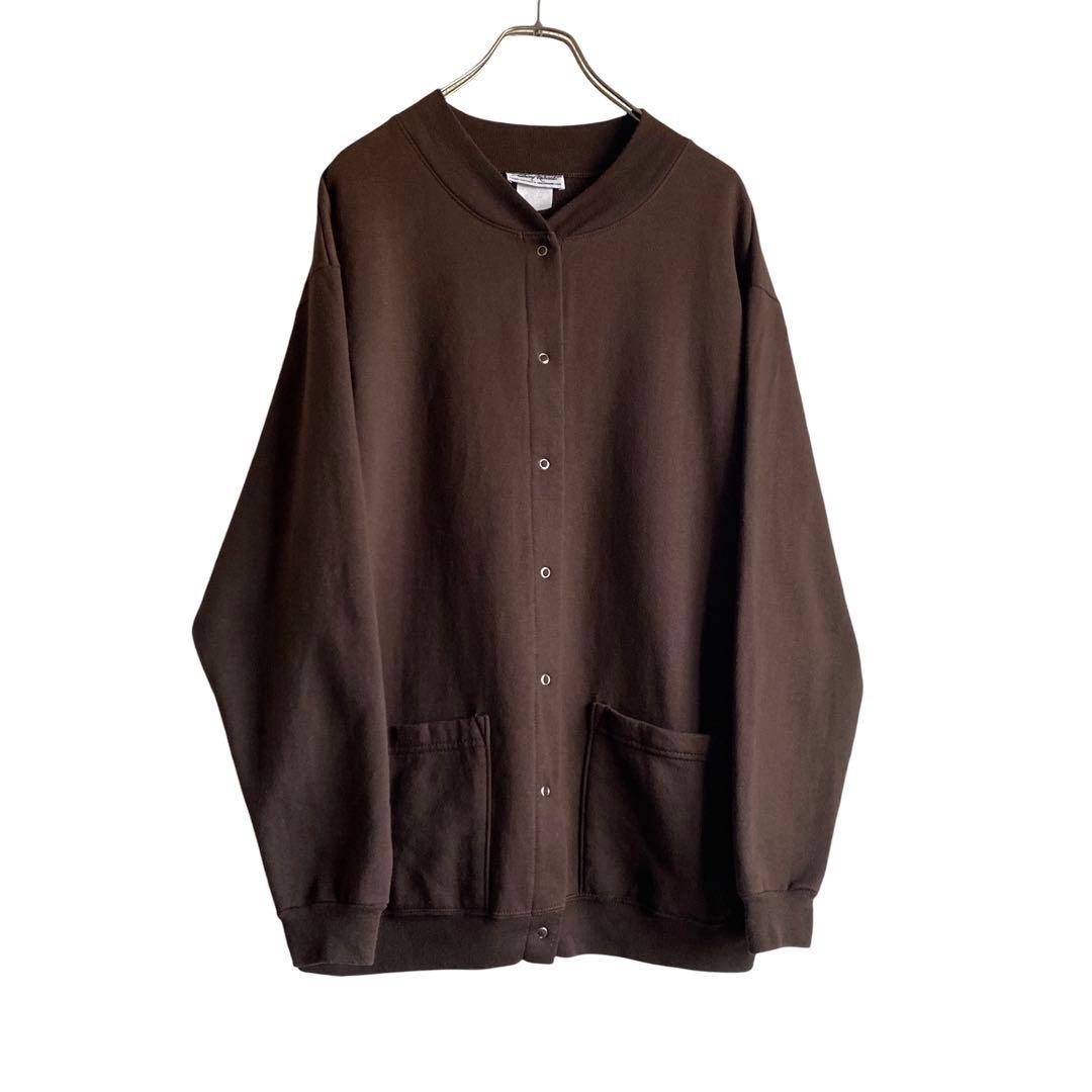 80s90s USA製 Anthony Richards スウェットカーディガン