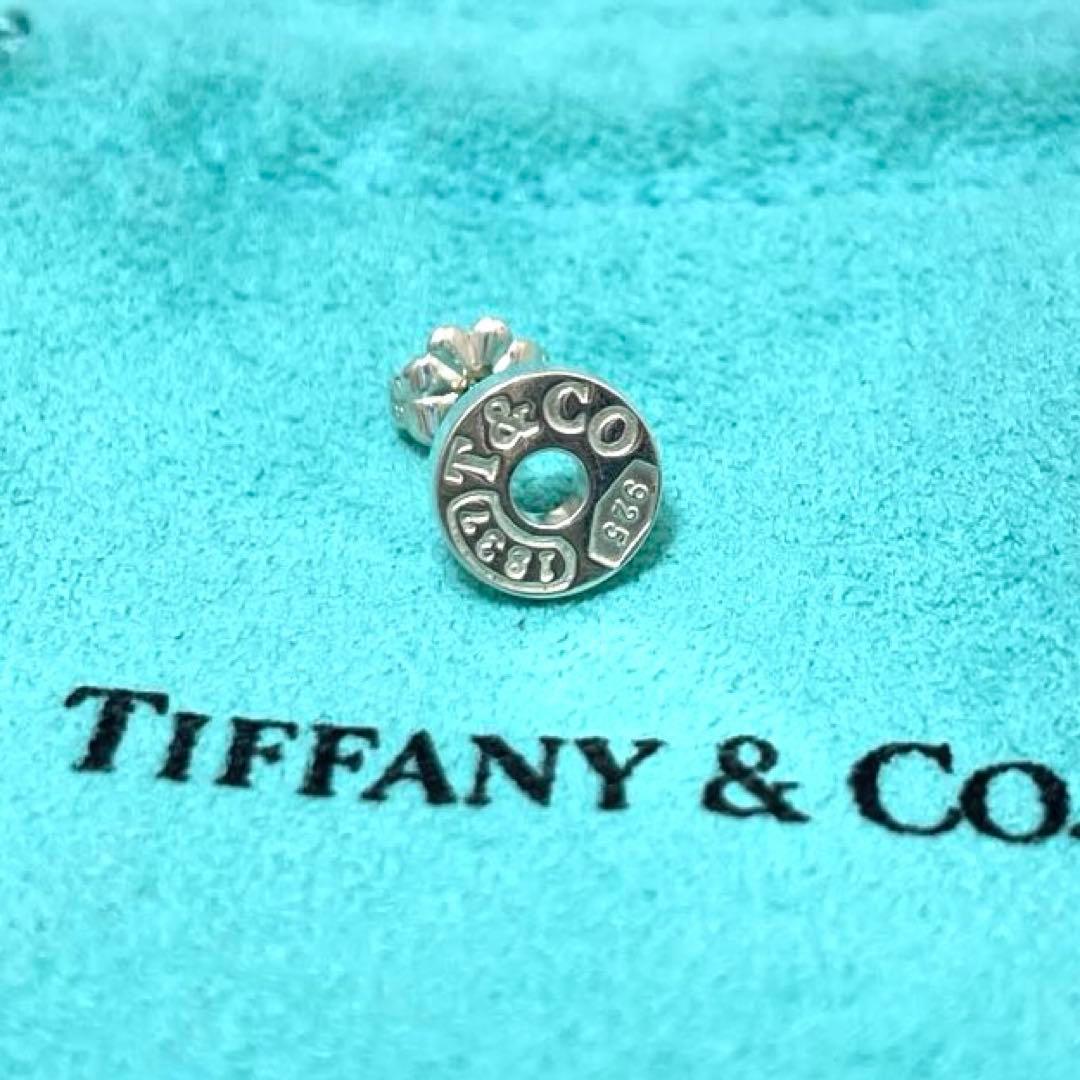 【ハイライト】ティファニー　ラウンドサークルピアス　片耳メンズ/レディース