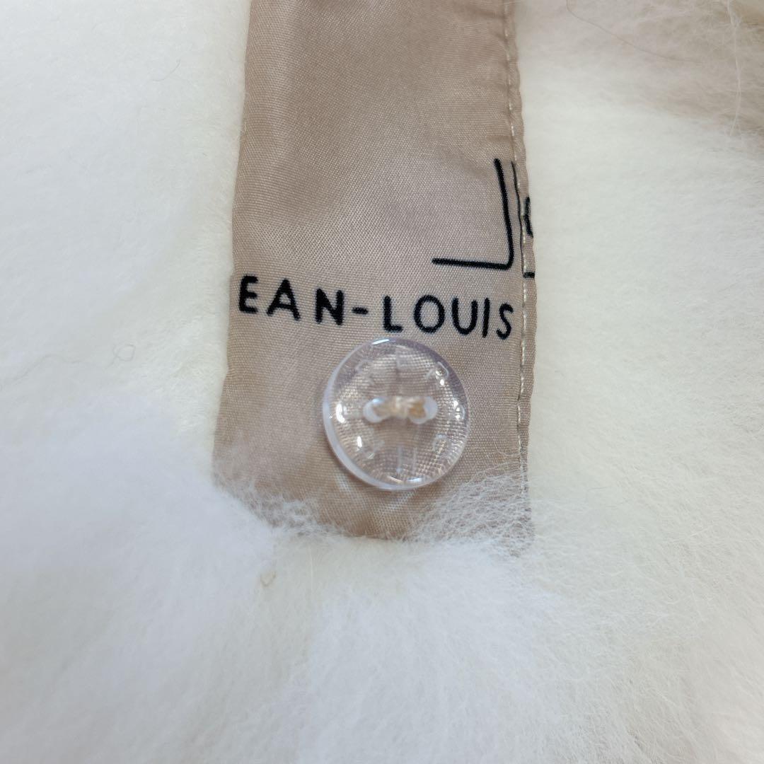 タグ付き ジャンルイシェレル 高級 ダウンジャケット ブルーフォックスファー