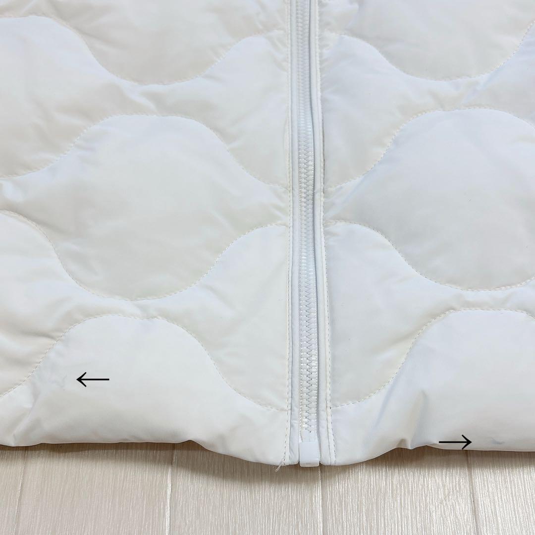 タグ付き ジャンルイシェレル 高級 ダウンジャケット ブルーフォックスファー