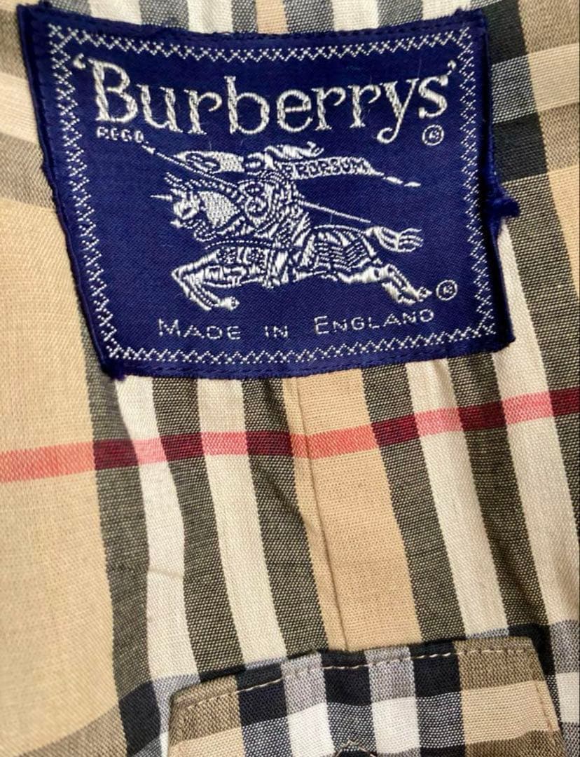 ジャケット・アウター 80s Vintage Burberrys England Rider Coat