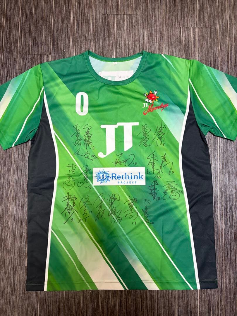 JT サイン入りシャツ 背番号0