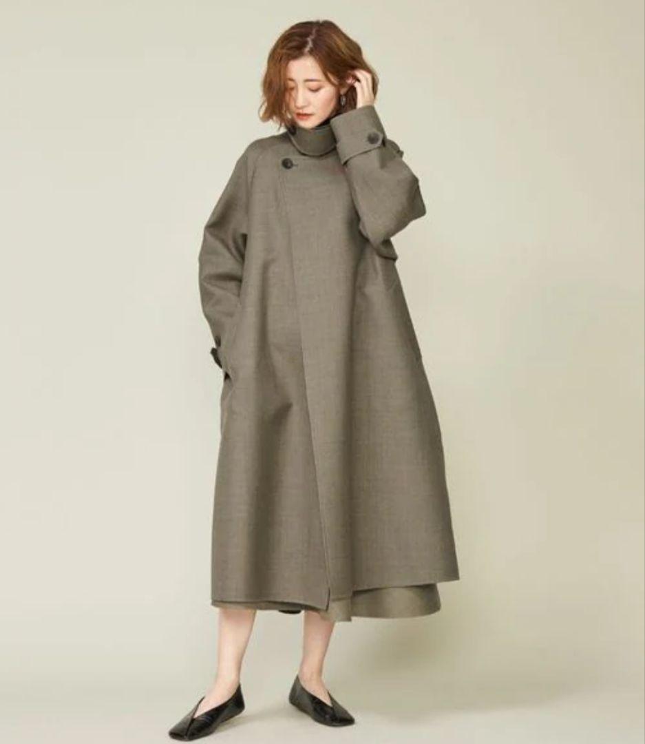 ＜conte＞リバー バルカラーコート