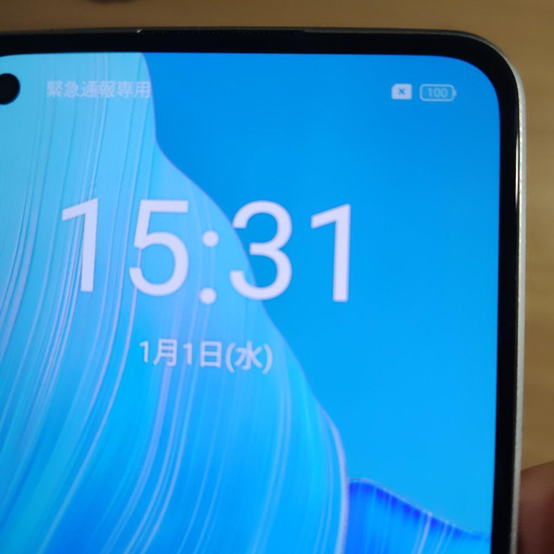 Oppo Reno9 A スマートフォン　本体　ムーンホワイト