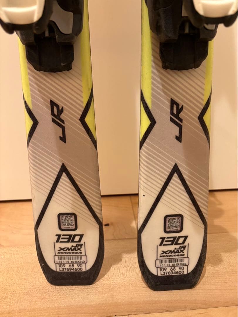 Salomon X-MAXスキー板　子供用スキー３点セット　130cm