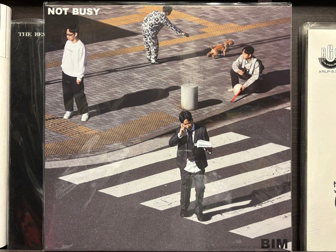 BIM◾️not busy◾️レコード◾️未再生、新品同様