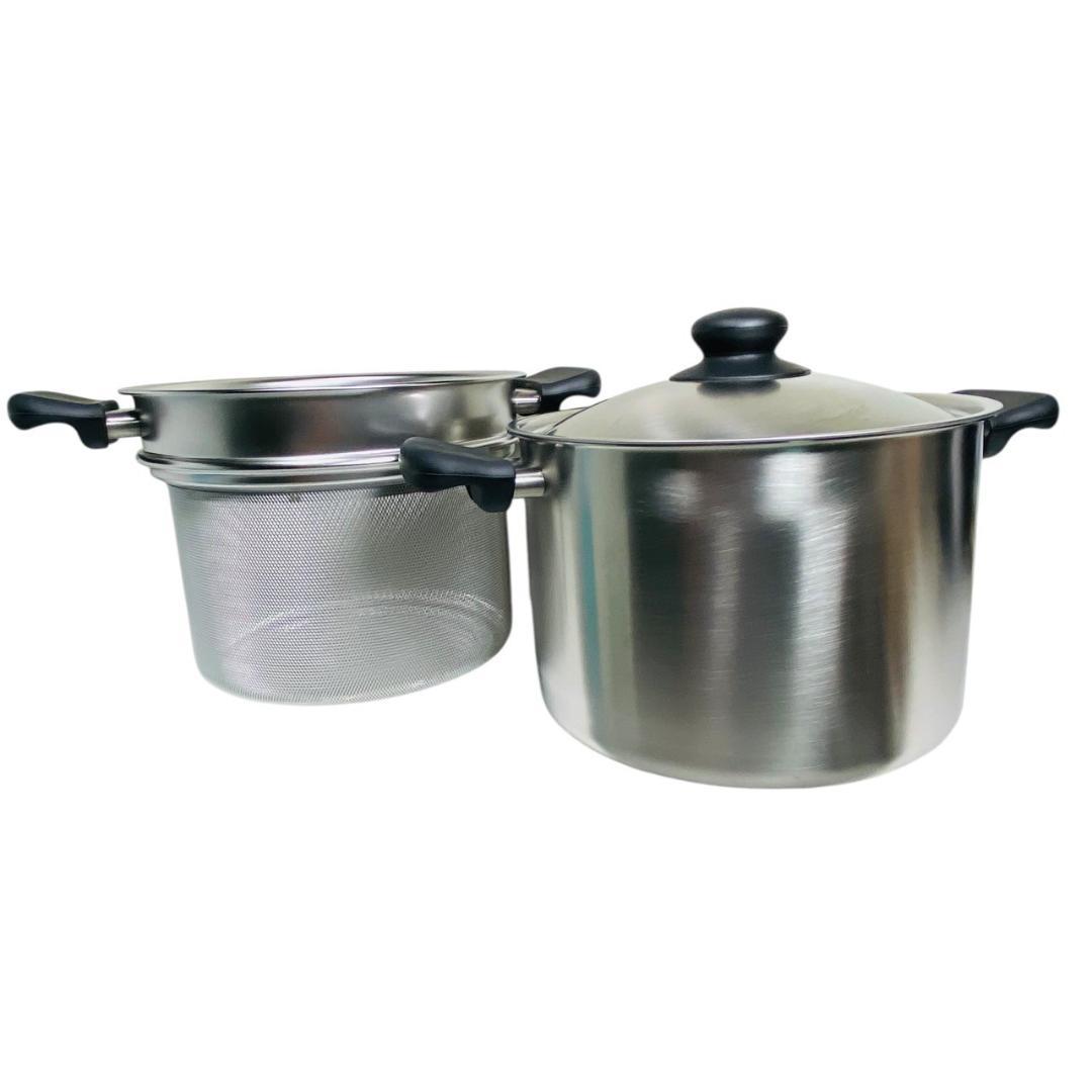 【新品】柳宗理　パスタパン　鍋　ステンレス　22㎝