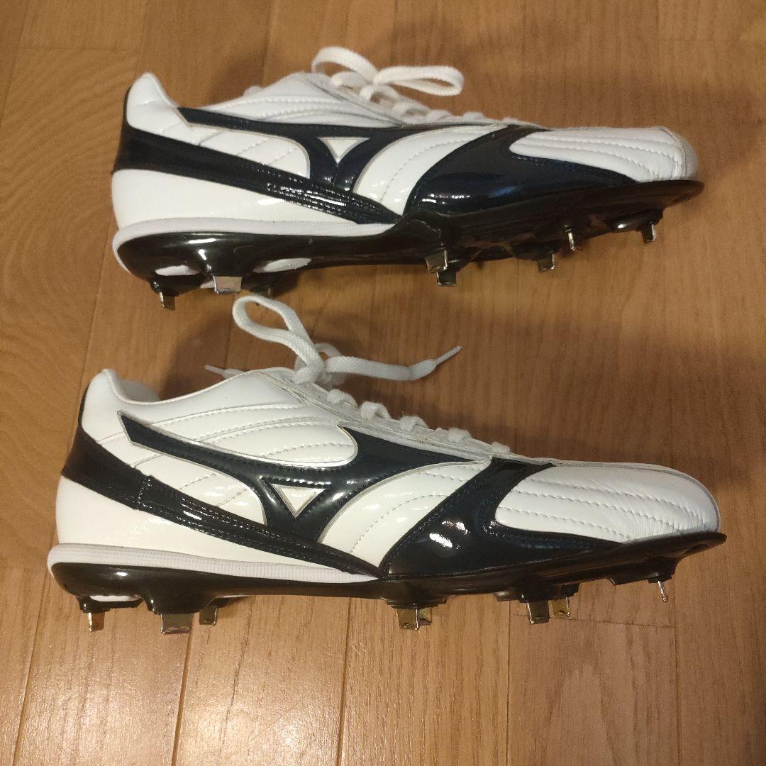 MIZUNO ミズノ グローバルエリート 野球 スパイク 26.5cm ホワイト
