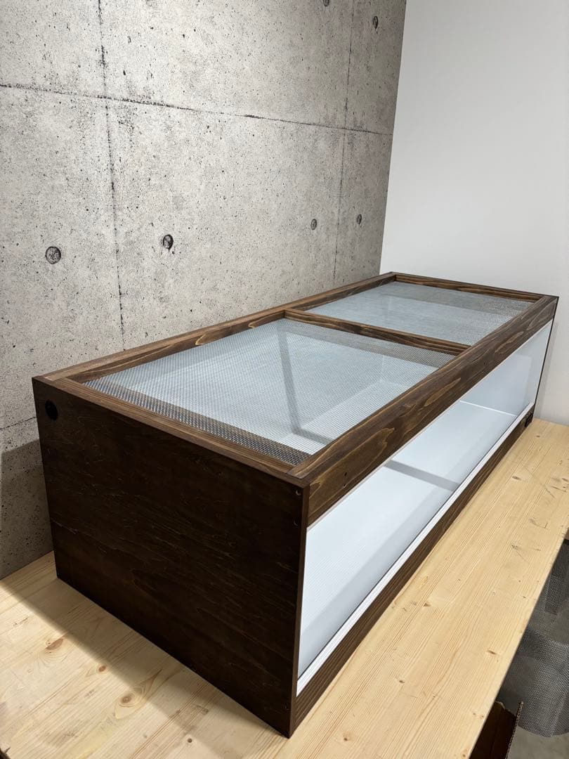 【OKACAGE】爬虫類ケージ　1500×600×450 防水