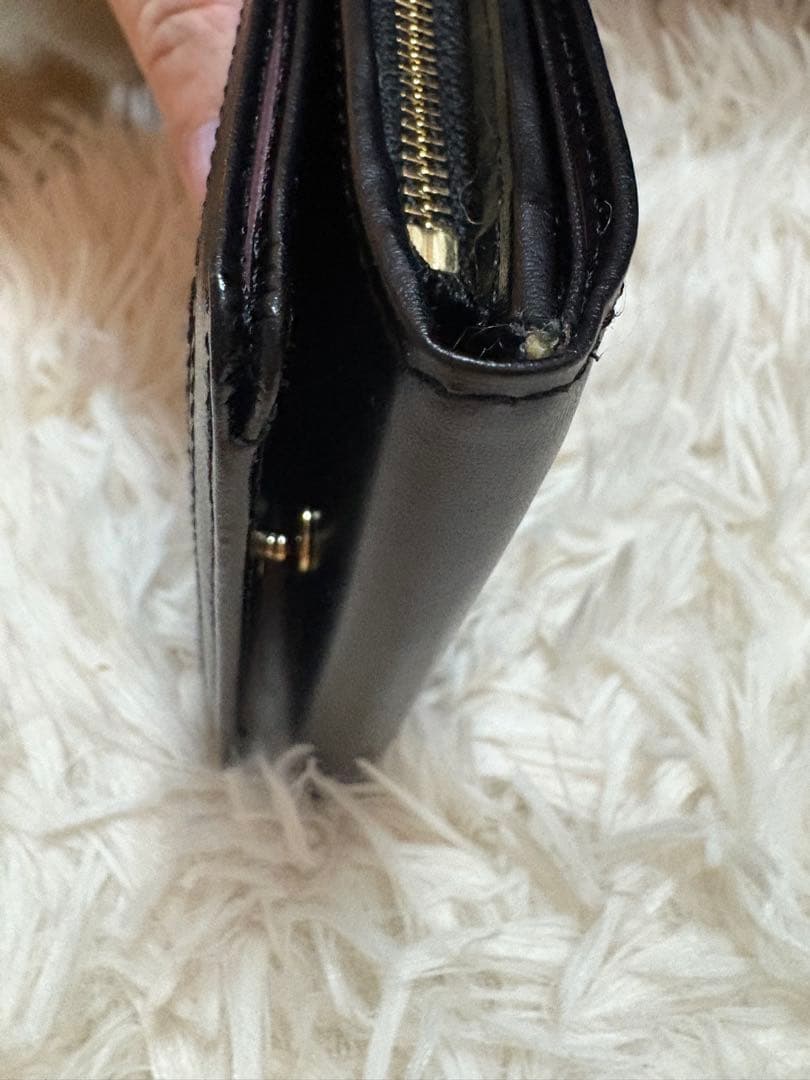 FEILER ハイジ　二つ折り財布　ブラック