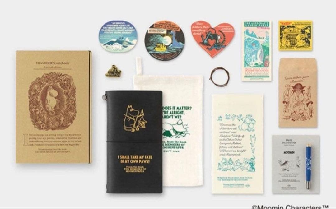 ムーミン トラベラーズノート パパの思い出