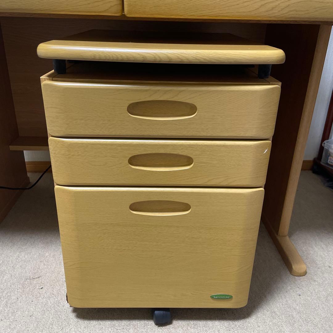 コイズミ学習机 ODS-192 NS (袖机のみ) デスクワゴン