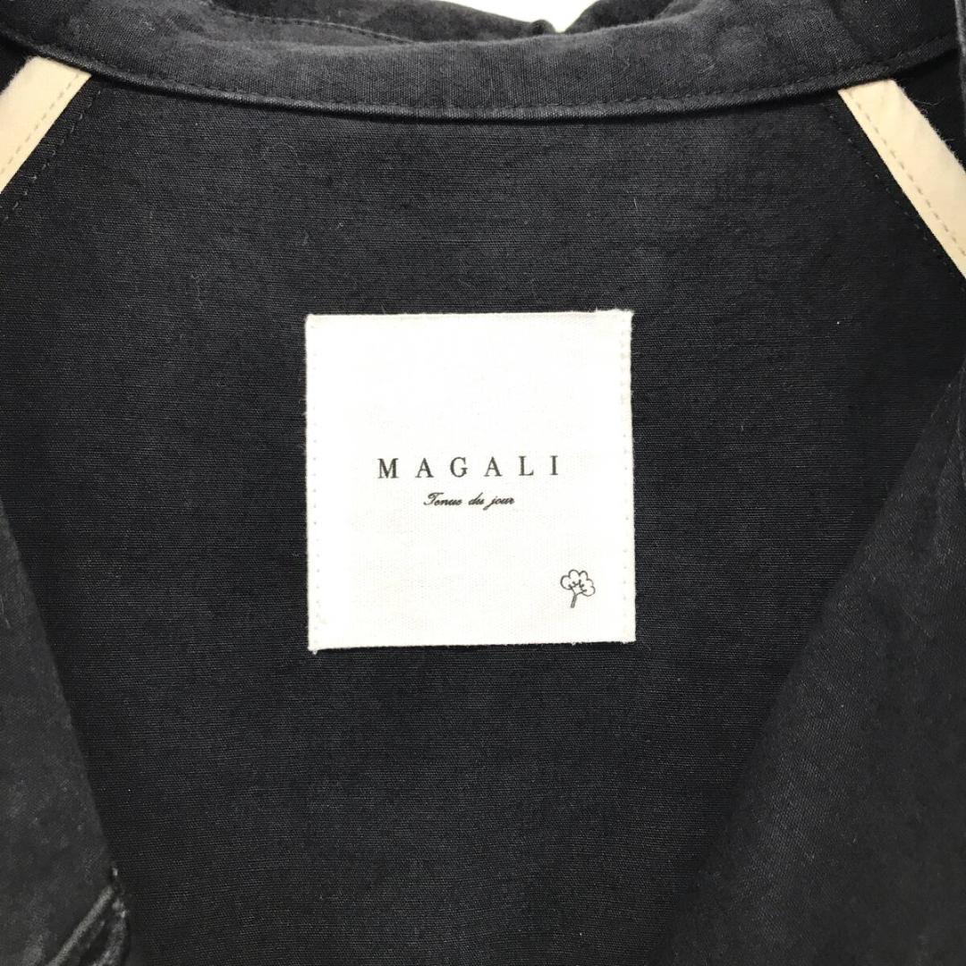 MAGALI : コットンリネンウェザートレンチコート