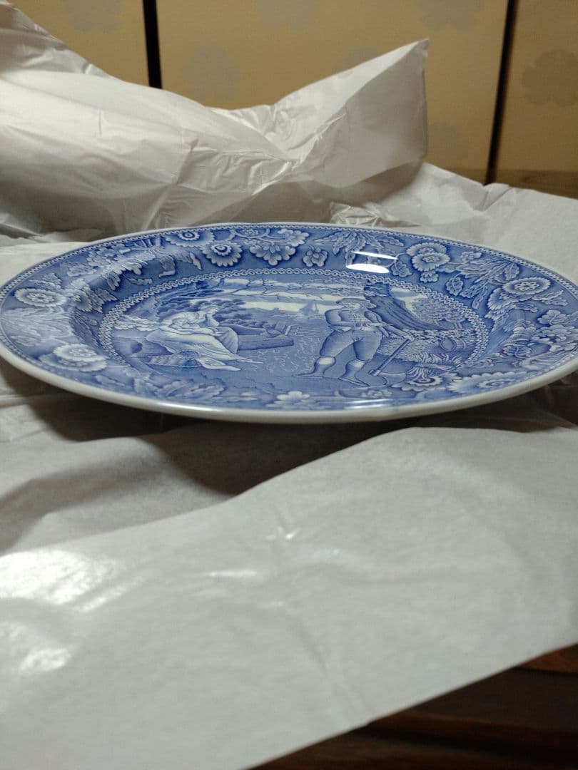Spode BlUE BLOOM コレクションウイロウ２７センチ皿6枚セット