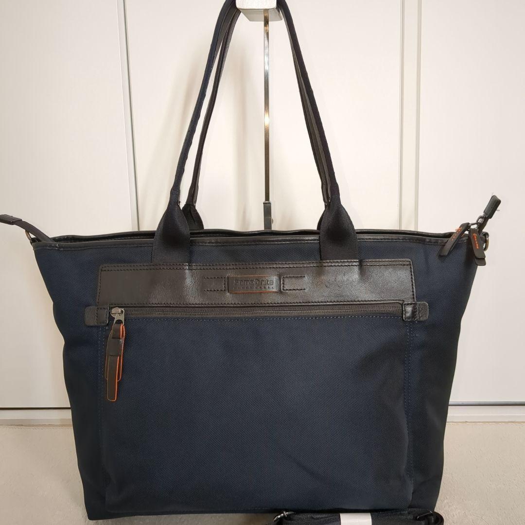 美品 サムソナイトブラックレーベル LUTON 4 2wayトートバッグ