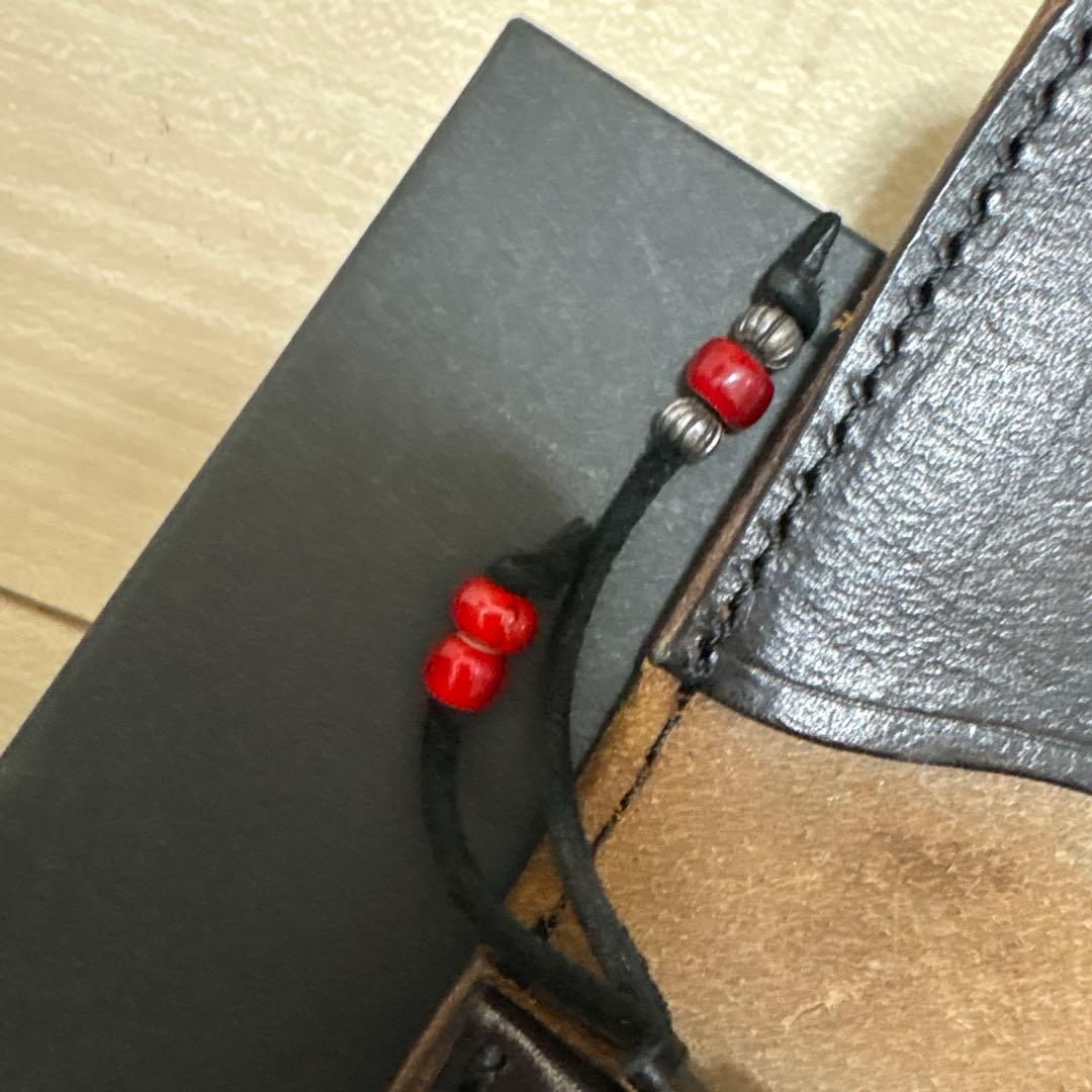 LARRY SMITH ブラック レザー 長財布