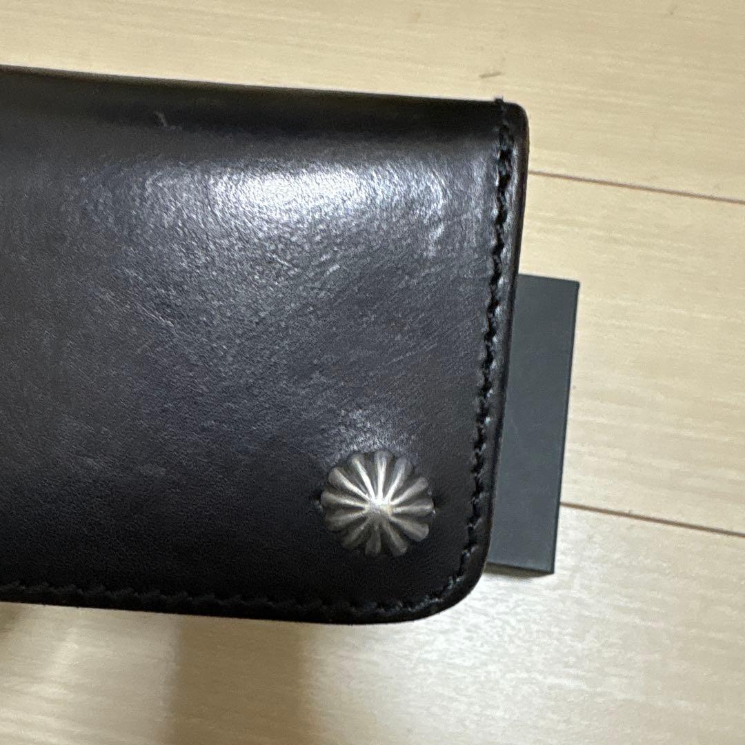 LARRY SMITH ブラック レザー 長財布