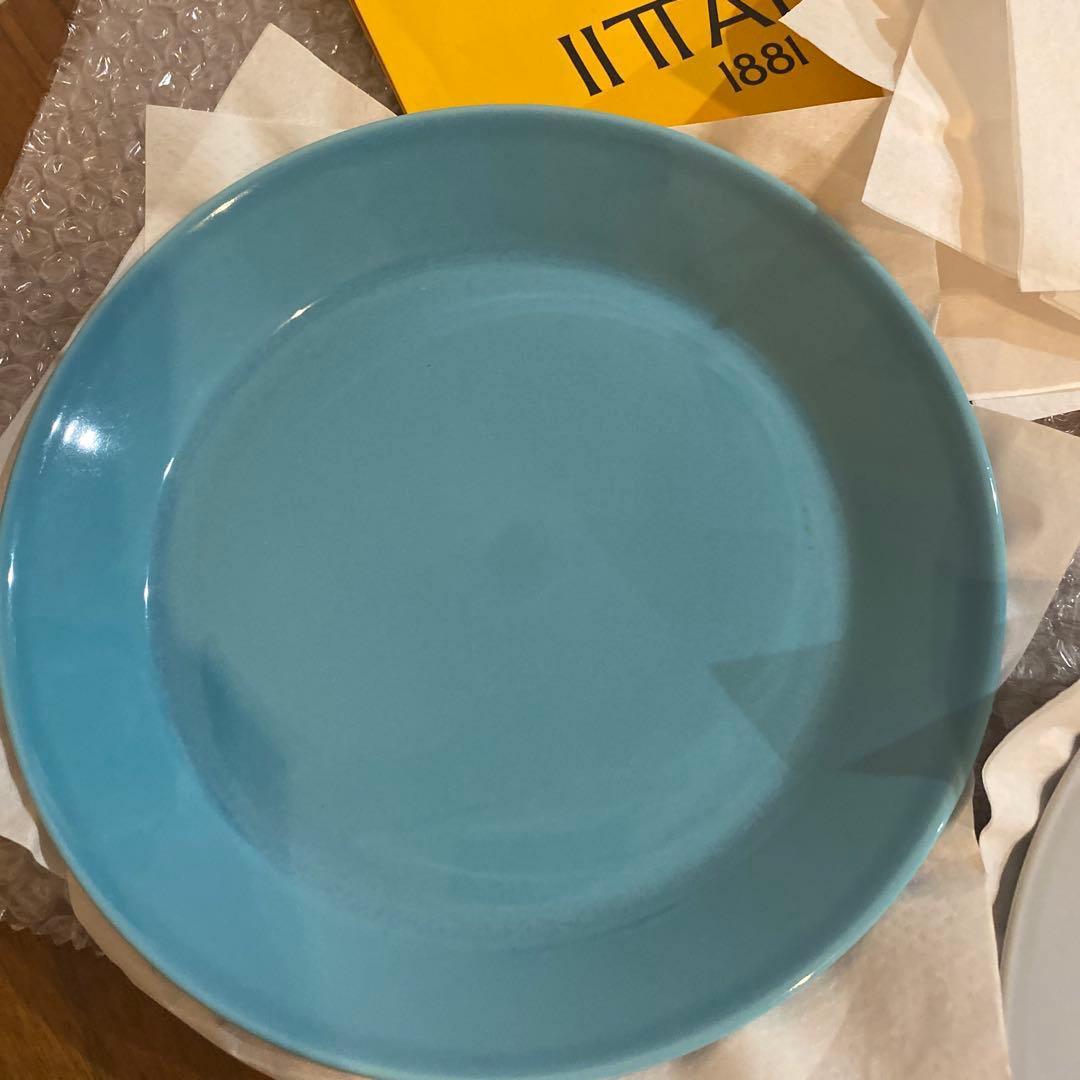  イッタラ ティーマ プレート 21㎝×2 ターコイズ