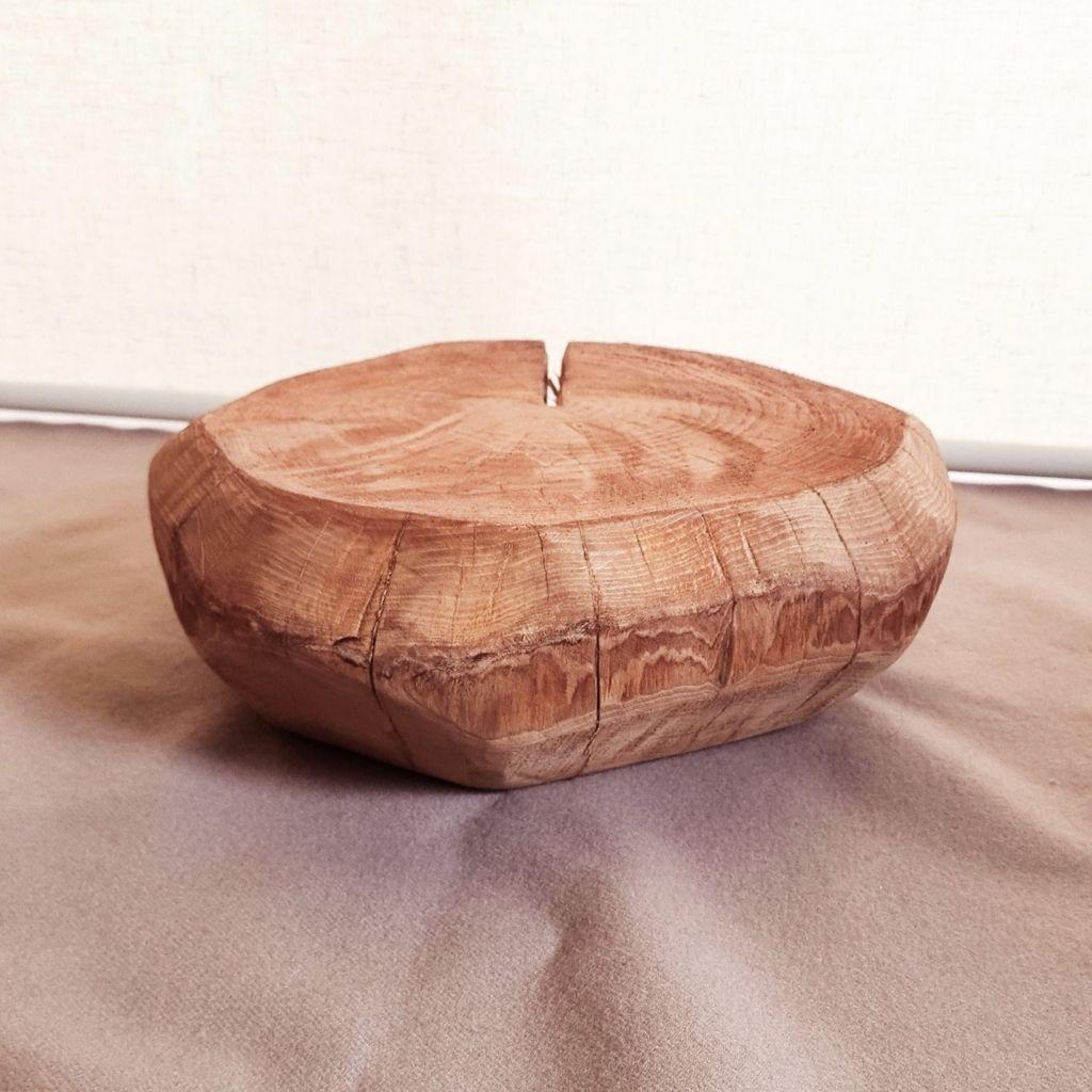 ナチュラルウッド テーブル 飾り台 ステイン塗装 オーガニック