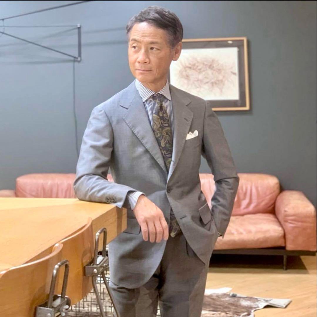 未使用 24AW BEAMS F × ROSS MILANO ペイズリーネクタイ