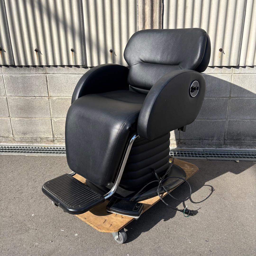 タカラベルモント 電動シャンプーチェアー ミラク 理美容 ブラック