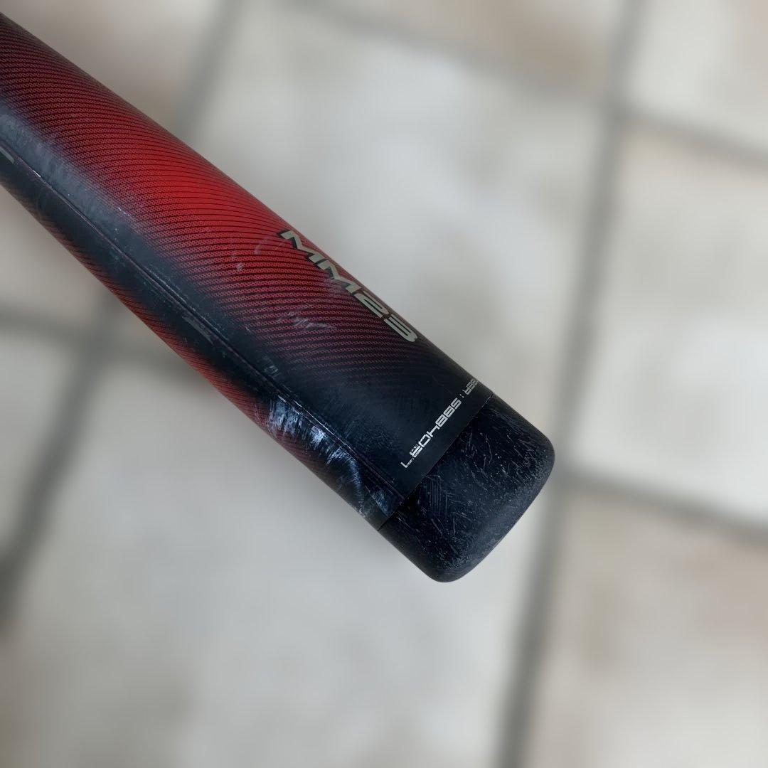 MM23 軟式バット レッド/ブラック　84センチ 未使用バットケース付き