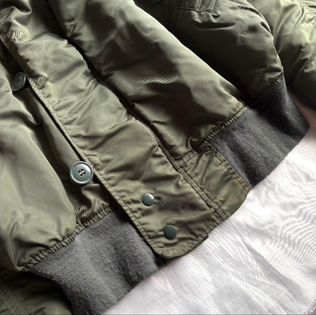 旧タグ　N-2B アルファインダストリーズ　フライトジャケット　USA製　L