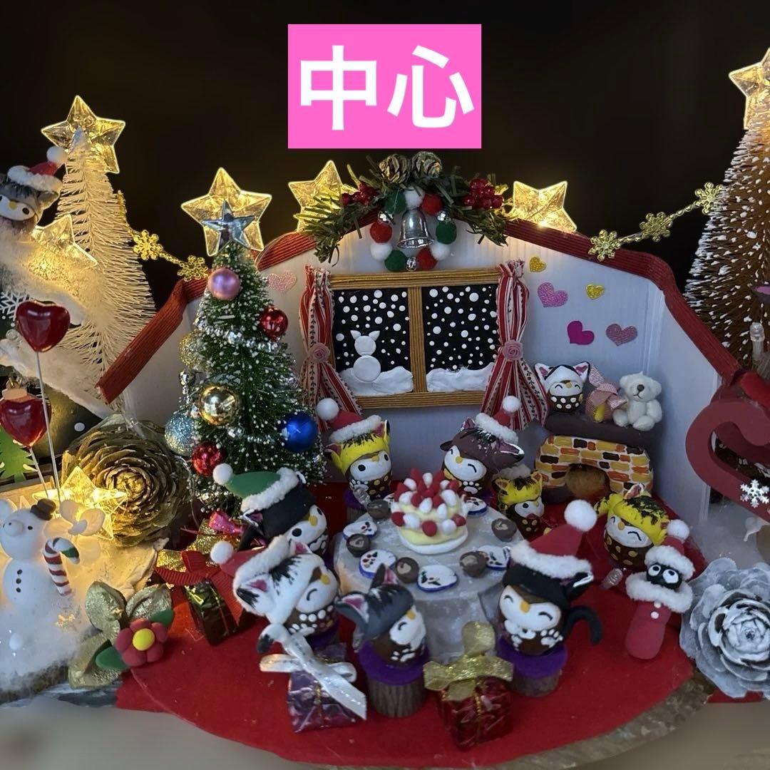 どんぐりアート♡2025年度Xmas BIGオブジェ♡