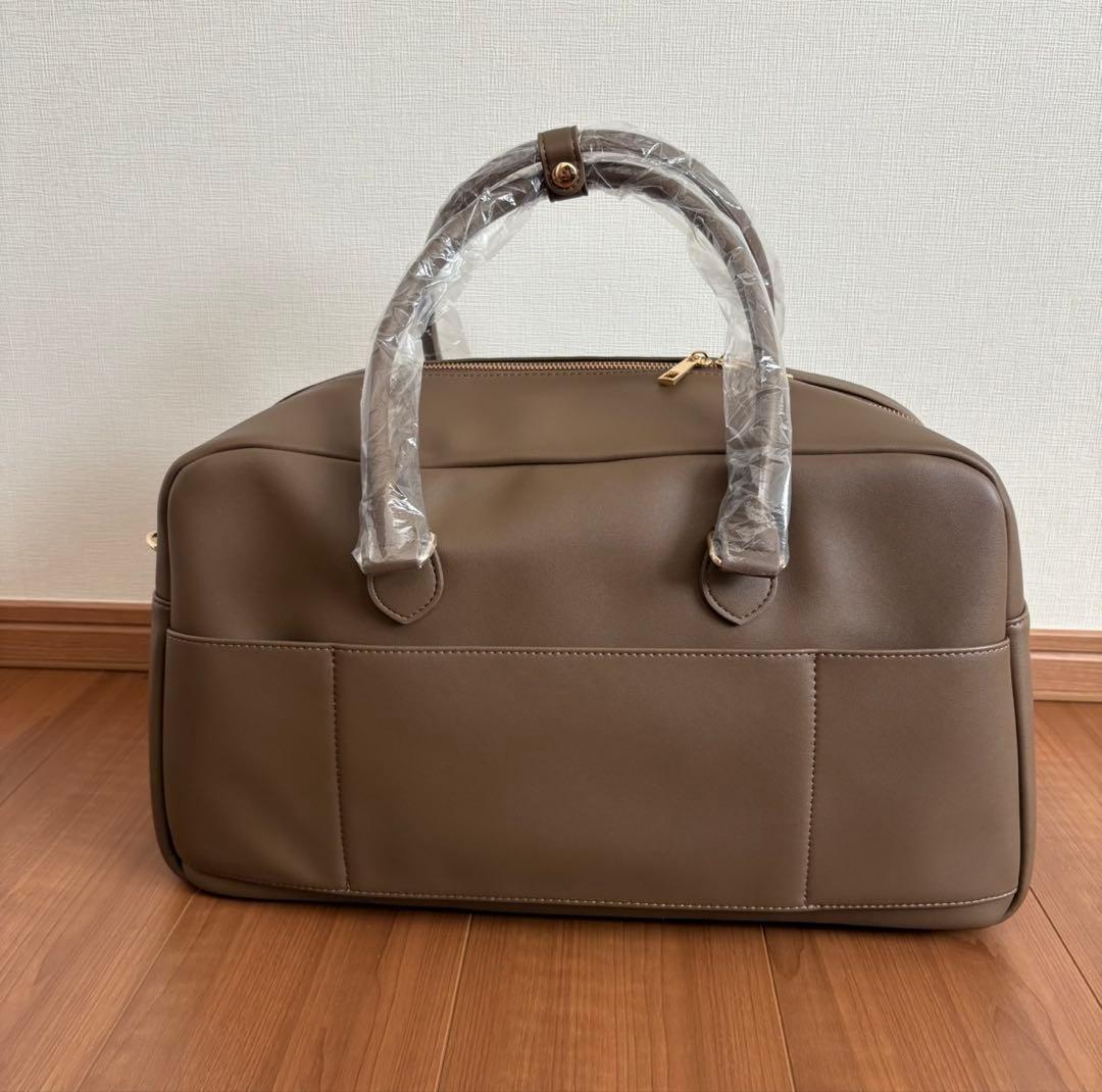 エパール　ボストンバッグ　ブラウン