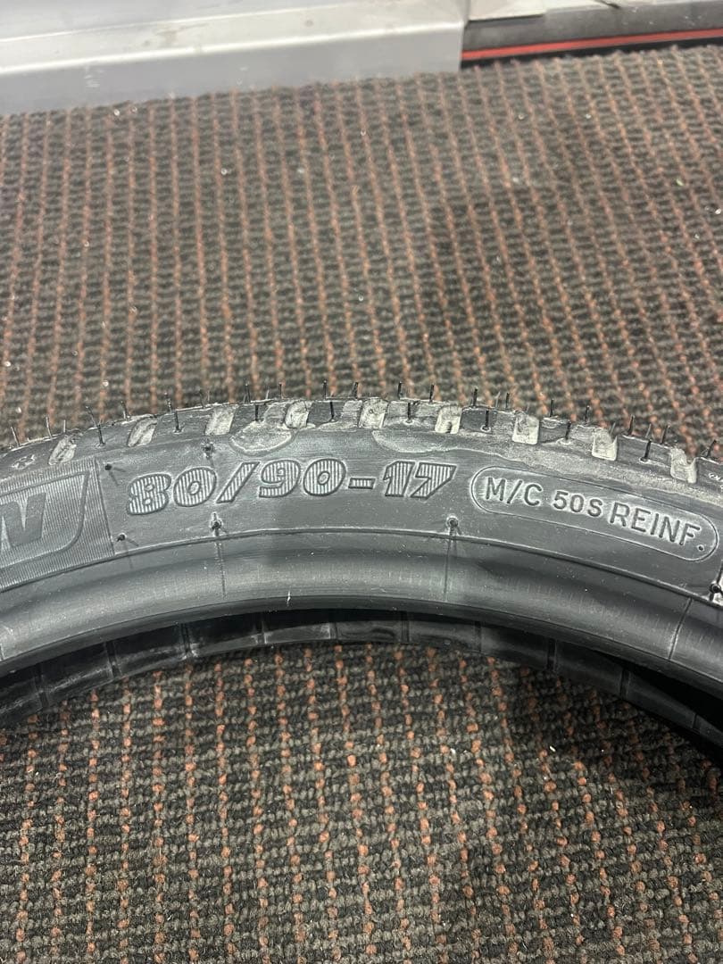 スーパーカブ アルミリム 2.15-17TWR ホイール ミシュランタイヤセット