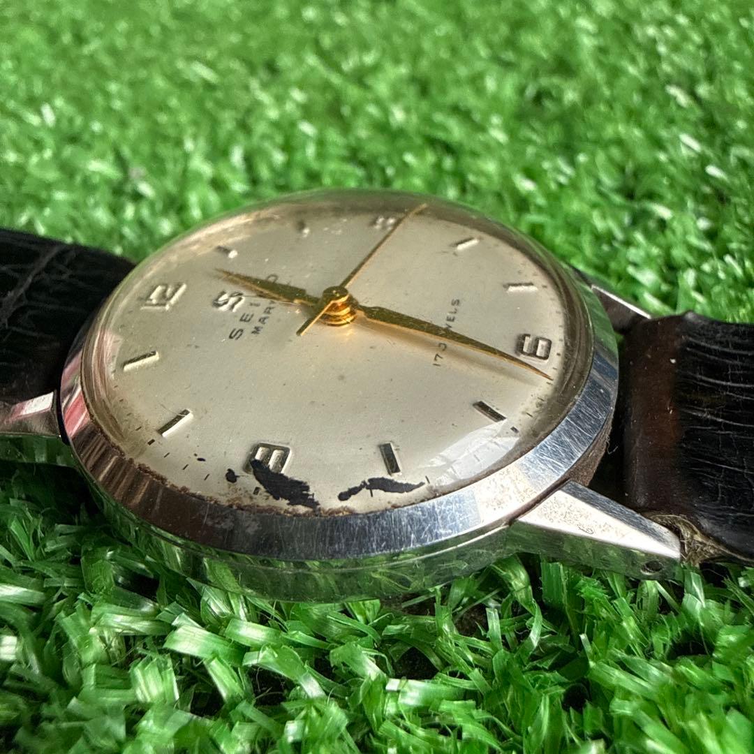 s*u様 a180-9】ヴィンテージSEIKOマーベル 13024M 笹針・S字