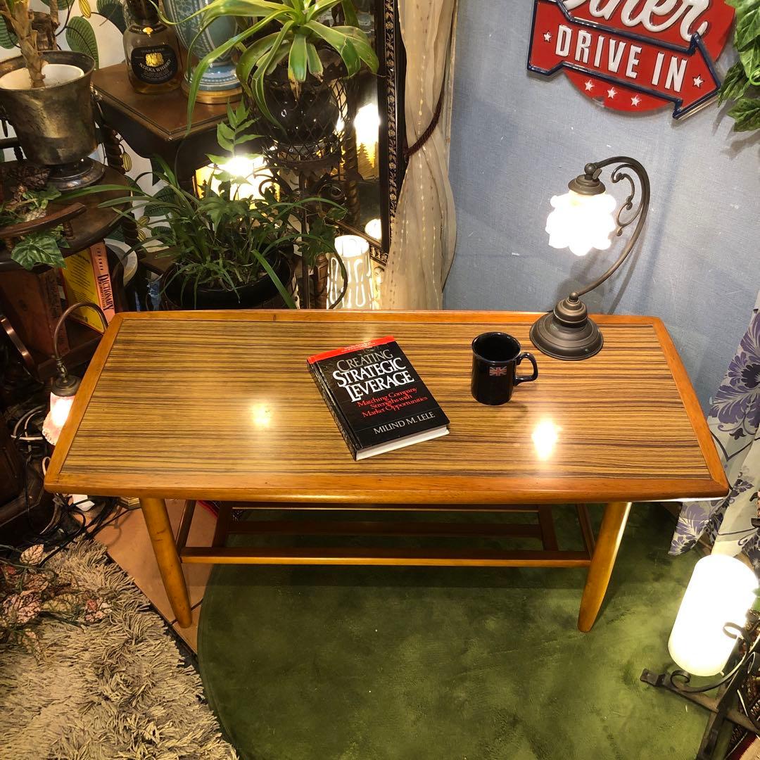 カリモク60 当時物　リビングテーブル