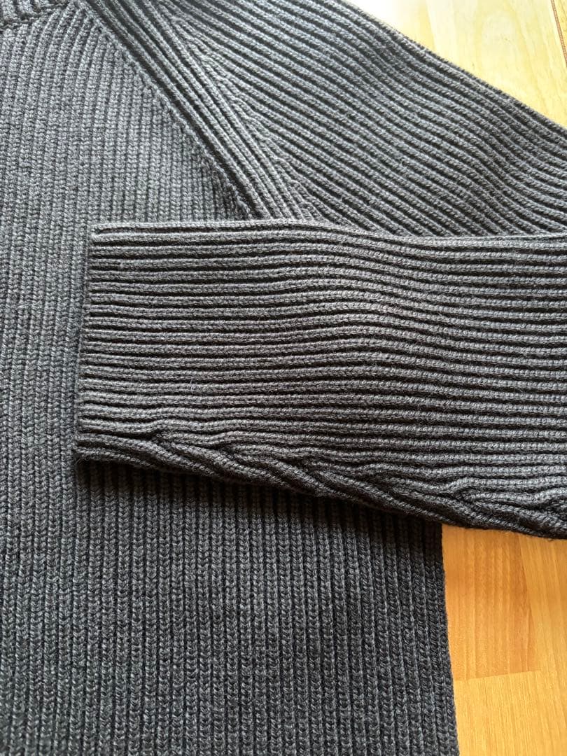 【新品】Demi-Luxe BEAMS サイドジップリブプルオーバーニット .M