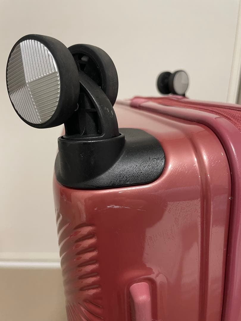 【美品】サムソナイト　スーツケース/キャリーケース/ピンク/一回のみ使用