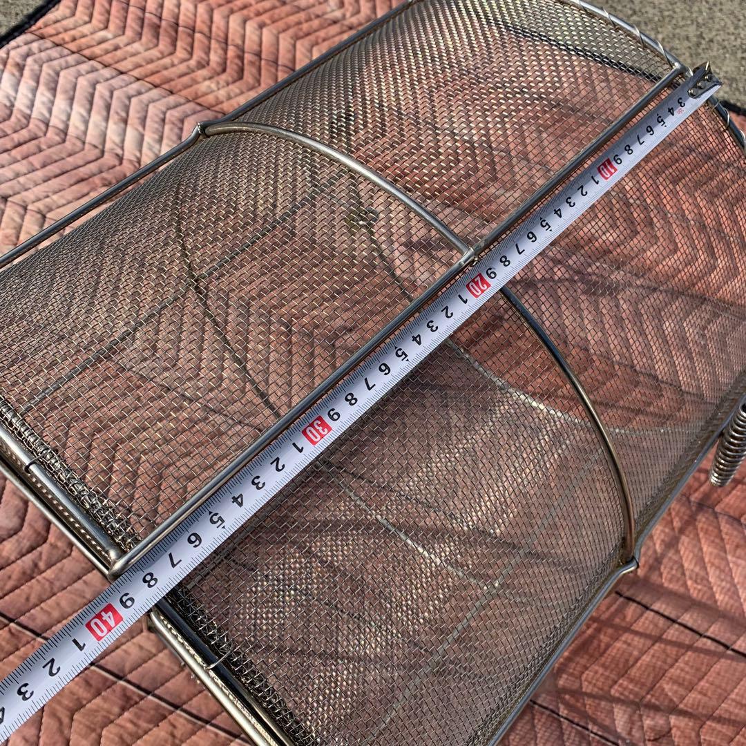 寸胴用　直径395mm スープ取りザル　カゴ　ステンレス製