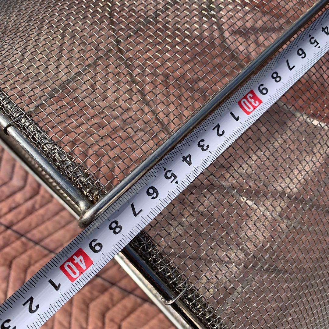 寸胴用　直径395mm スープ取りザル　カゴ　ステンレス製