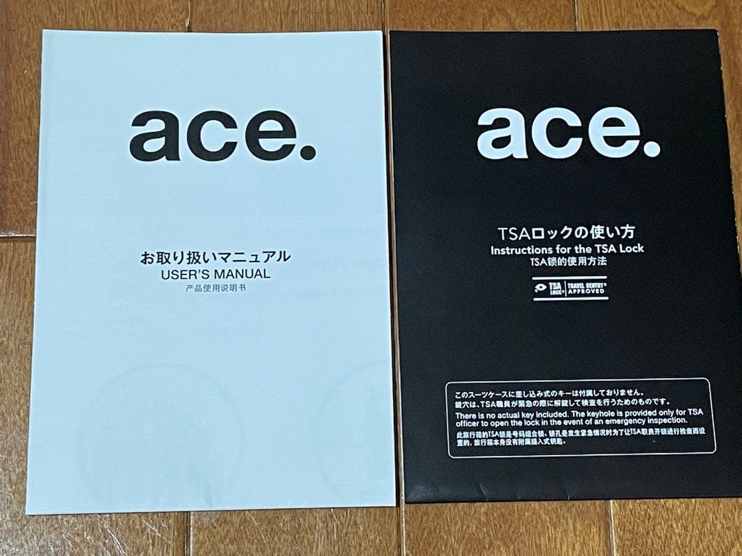 ace エース　キャリーバッグ　黒