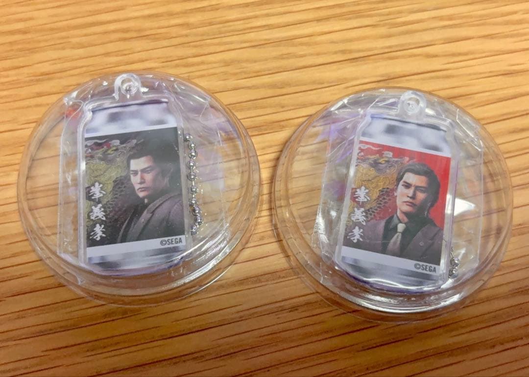 龍が如く　極３　サントリーコラボ缶アクキー　峯