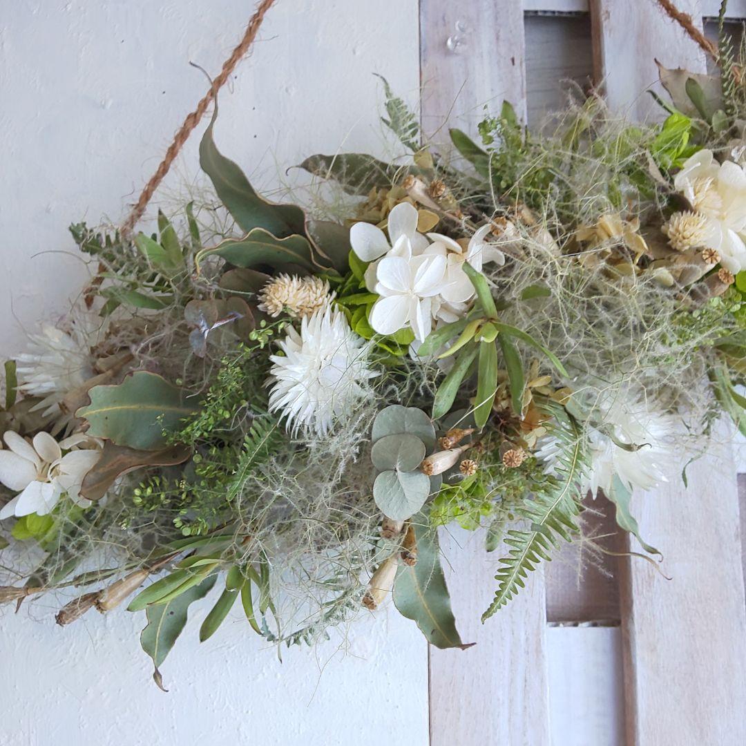 専用＊スモークツリー&アジサイ  ドライフラワースワッグ