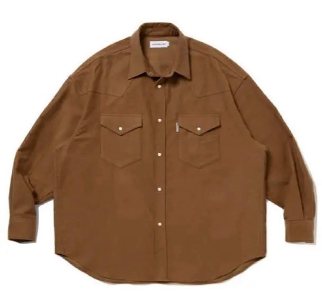 トップス cootie MOLESKIN WESTERN L/S SHIRT