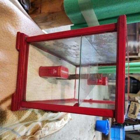 昭和時代の硝子ケース