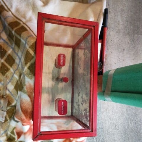 昭和時代の硝子ケース