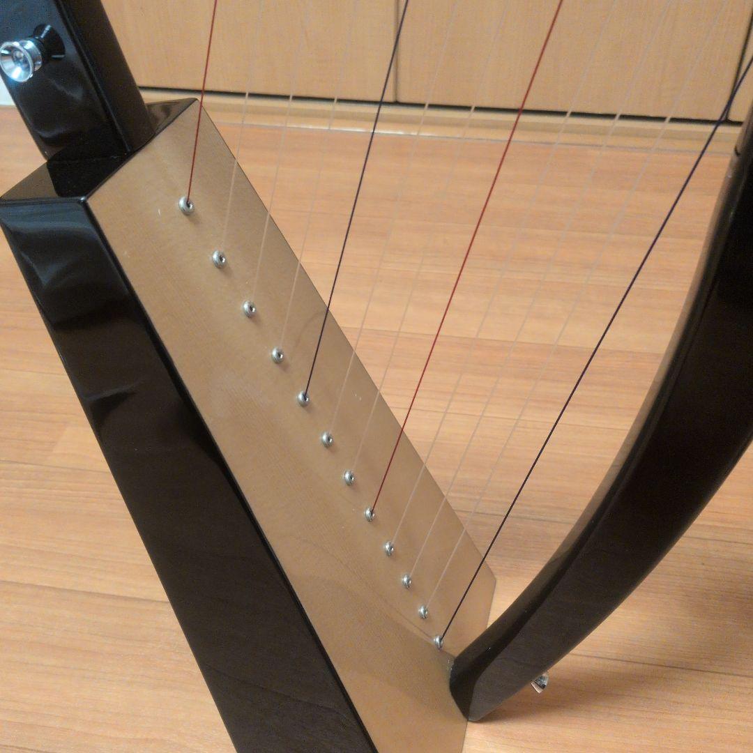 12弦ハープ ベイビーハープ・　黒