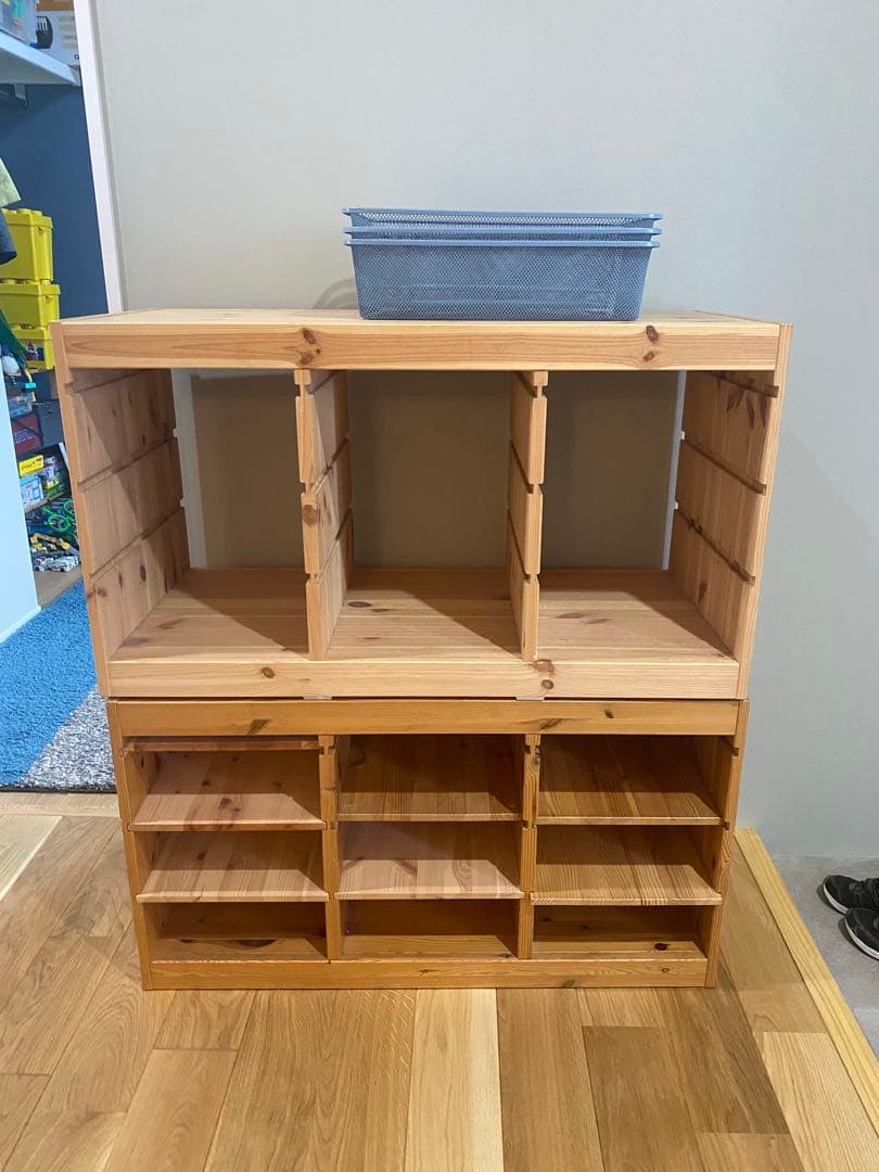 IKEA トロファスト木製　2つセット